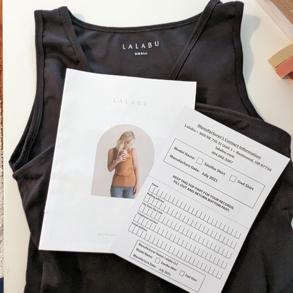 Lalabu Soothe Shirt Baby Wearing Tank
